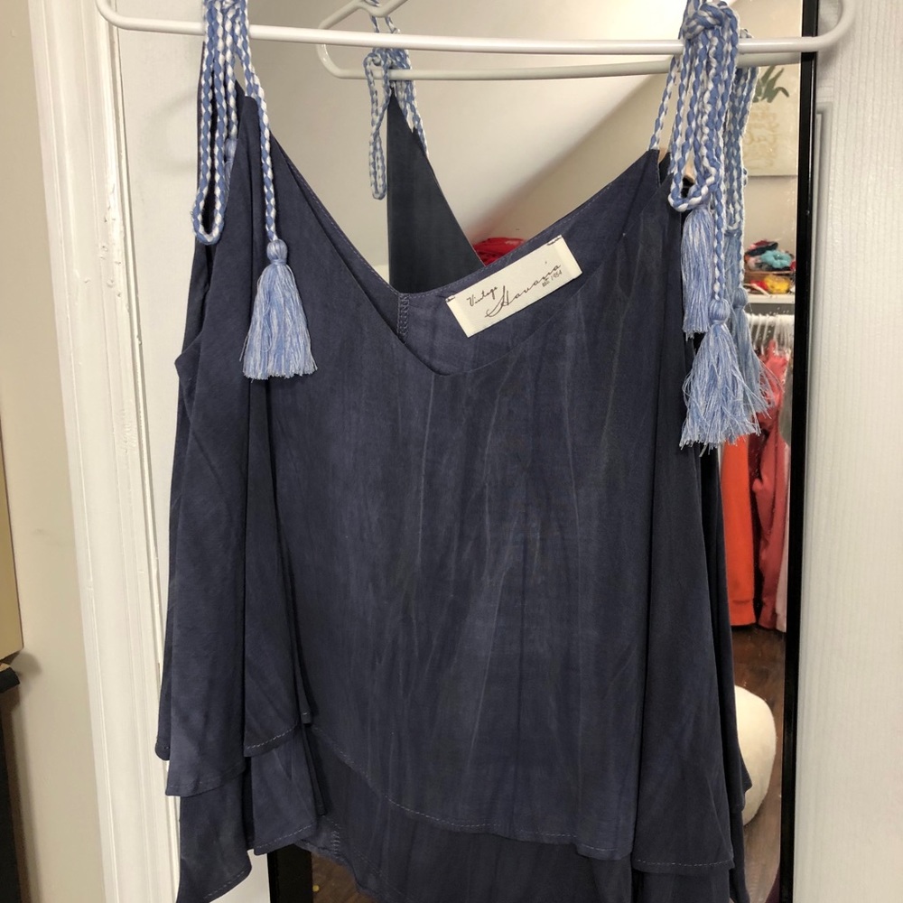SOLD Blue Tank Top